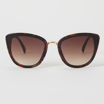 Fantas-Eyes Layla Mirrored Cat Eye Sunglasses