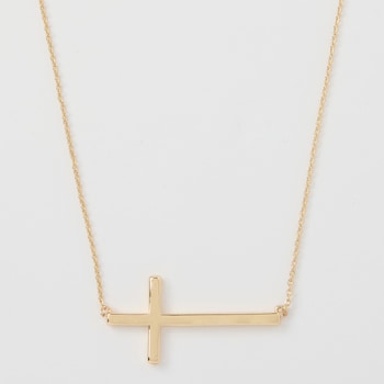 avec Cross Chain Necklace