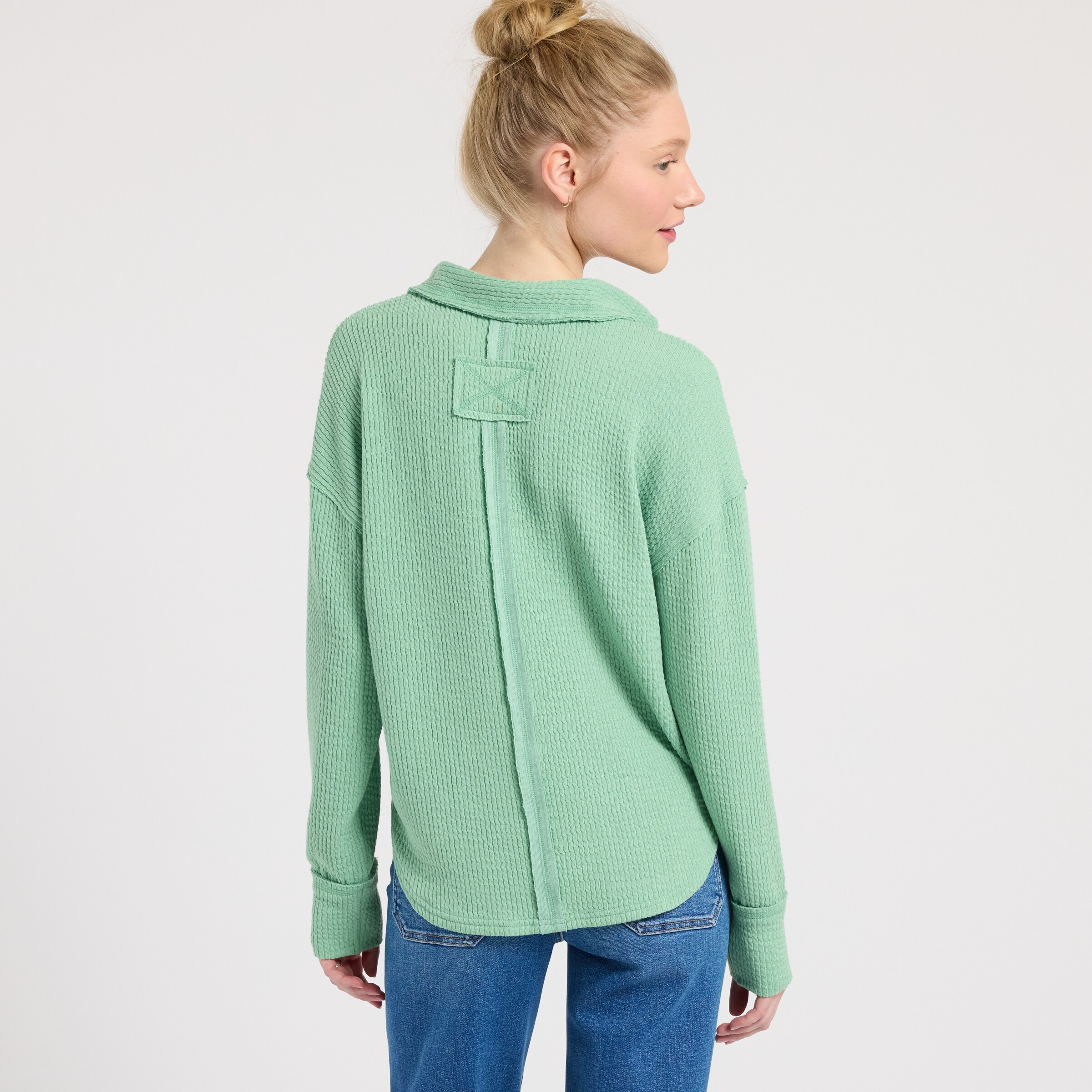 Johnny Collar Thermal Top