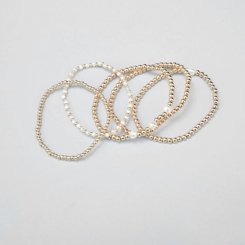 avec 5-Pack Stretch Bead Bracelets