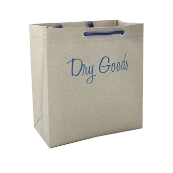 Dry Goods Small Glitter Gift Bag