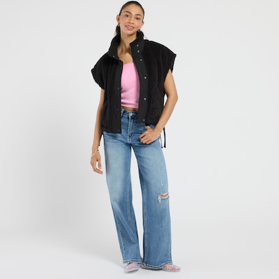 Thread & Supply Side Tie Sherpa Vest