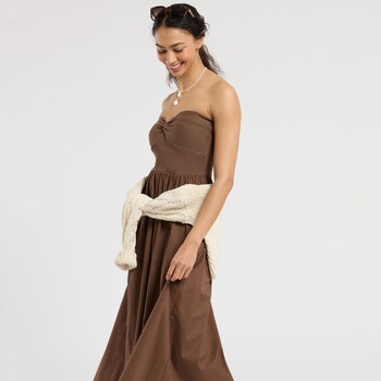 The Workshop Twisted Maxi Tube Dress