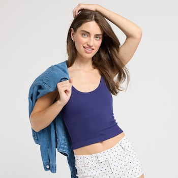 by together Ribbed Seamless Camisole