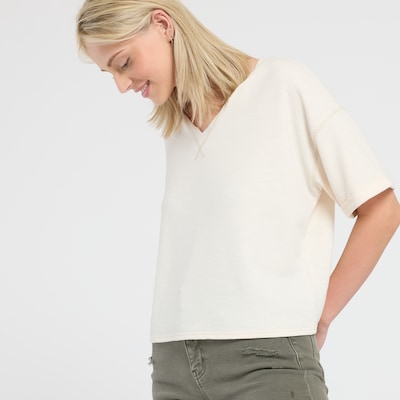 J.O.A. Contrast Stitch Knit Top