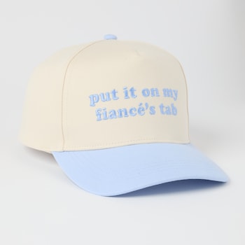 David and Young Put It On My Fiance's Tab Baseball Cap