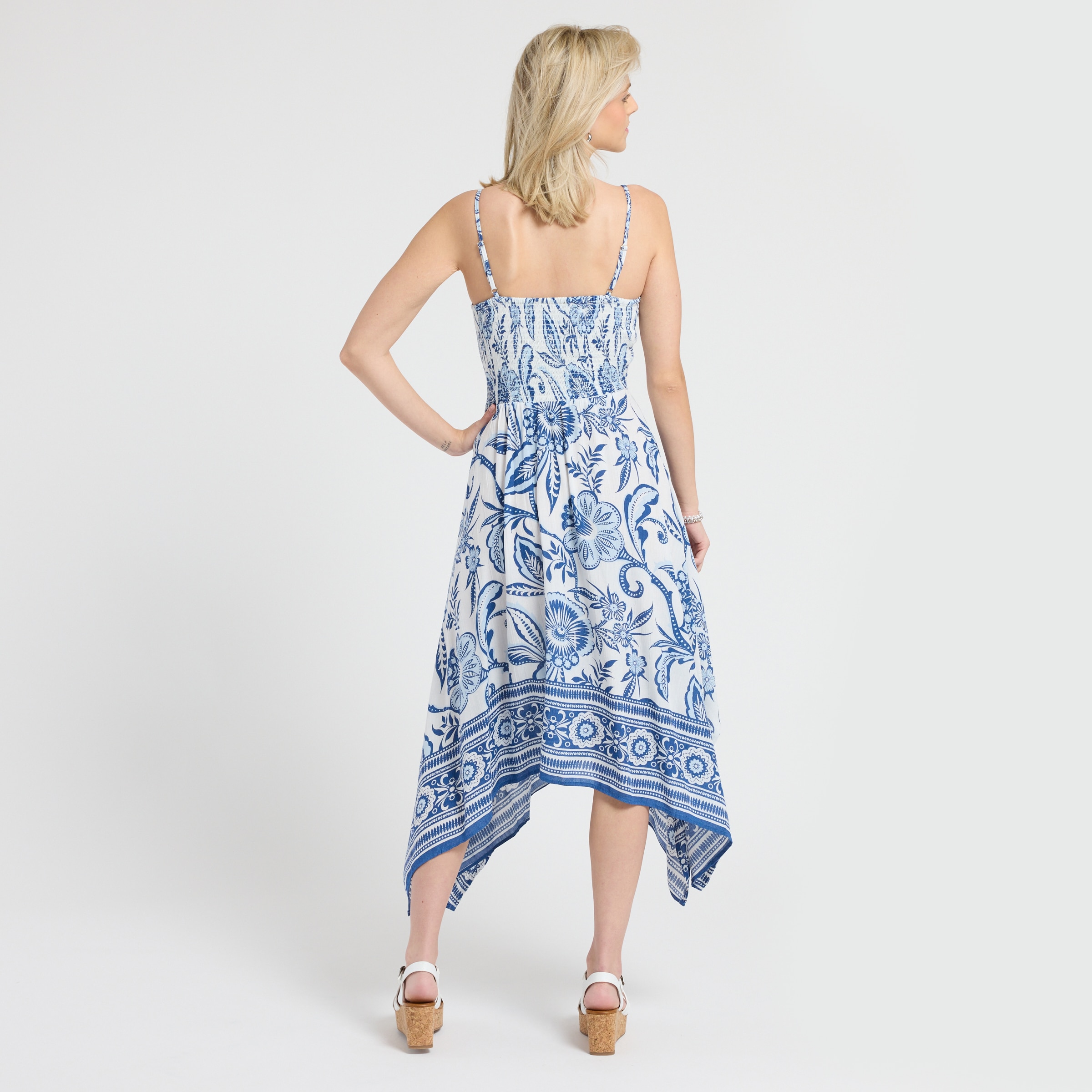 sachin and babi light blue dress Zara Floral Tulip Printed Chiffon Dress in Pink main image 1