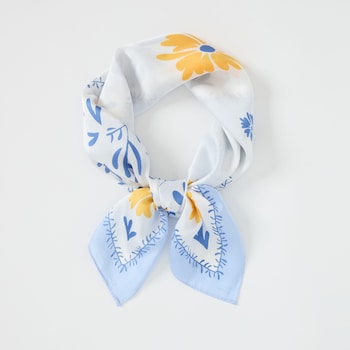 Twig & Arrow Floral Bandana Scarf