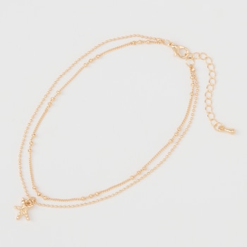 Juliet by Crystal Avenue Star Chain Anklet