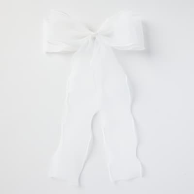 Twig & Arrow Organza Bow Barrette