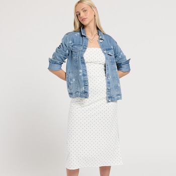 Originality Polka Dot Tube Dress