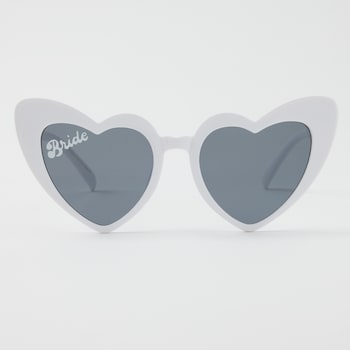 Twig & Arrow Bride Heart Shaped Sunglasses