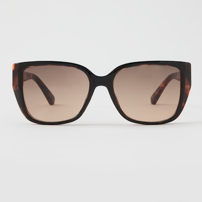 Glance Eyewear Square Frame Large Sunglasses
