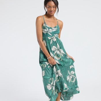 Angie Smocked Top Floral Dress