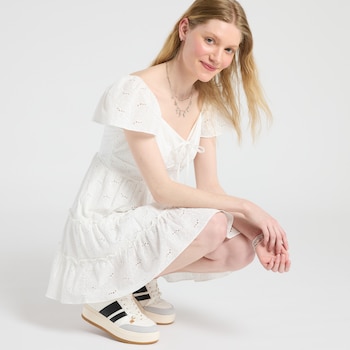 Crystal Doll Floral Lace Dress