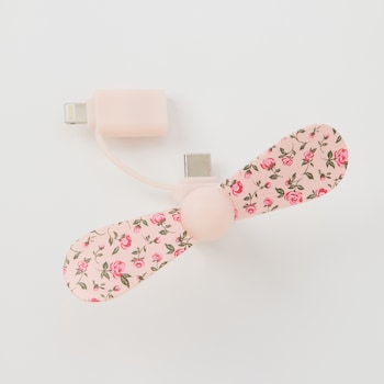 Ella Shea Floral Phone Fan