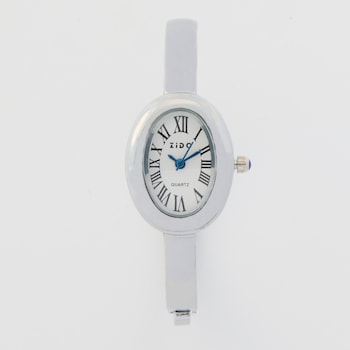 Juliet by Crystal Avenue Classic Oval Bracelet Watch
