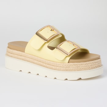 Madden Girl Double Strap Platform Sandal