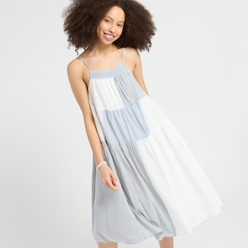 HyFve Sleeveless Patchwork Dress