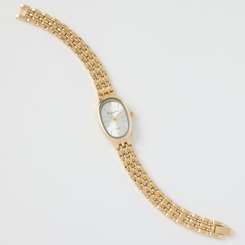 Juliet by Crystal Avenue Oval Face Watch