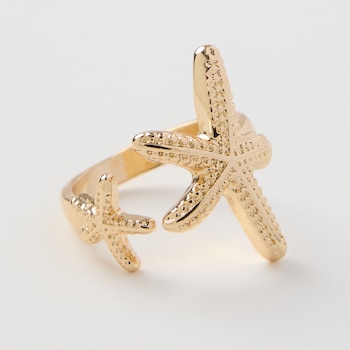 Juliet by Crystal Avenue Starfish Ring