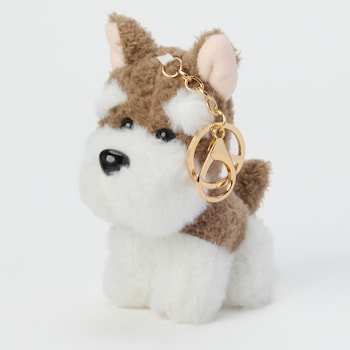 Oh, so re:fined. Plush Doggy Bag Charm