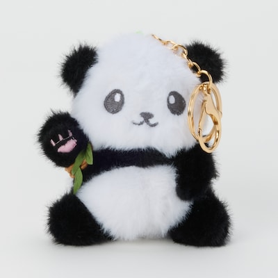 Oh, so re:fined. Plush Panda With Backpack Bag Charm
