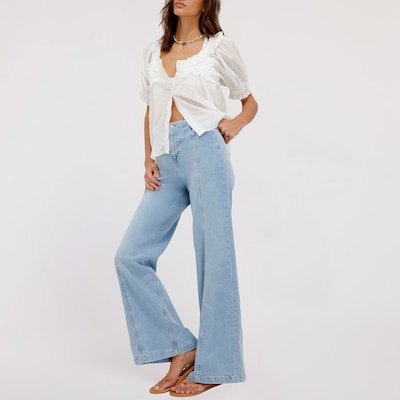 Free People We The Free Libre Wide Leg Jeans