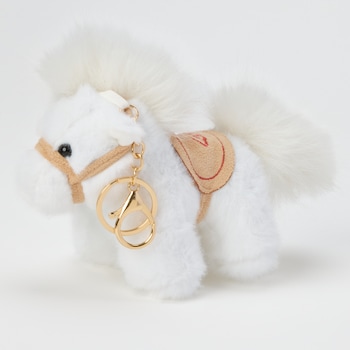 Oh, so re:fined. Plush Horse Bag Charm