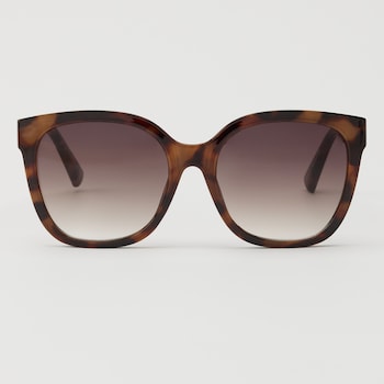 Fantas-Eyes Clover Side Square Sunglasses